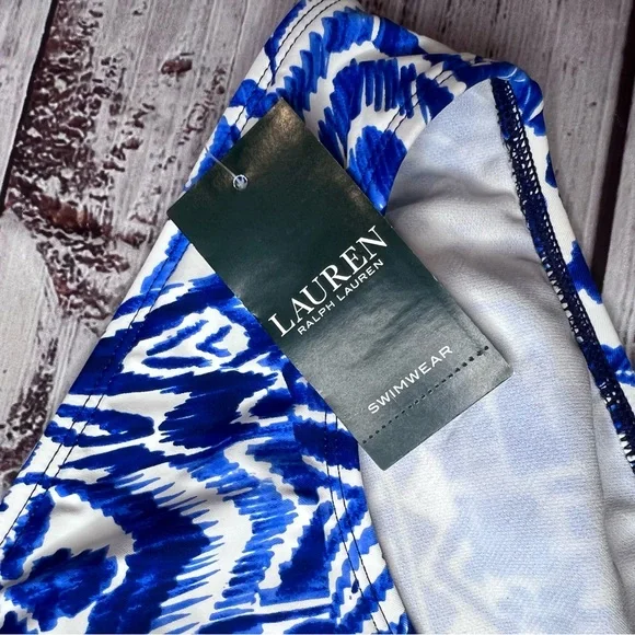 Ralph Lauren Bikini Swim Bottom Blue - Picture 4 of 5